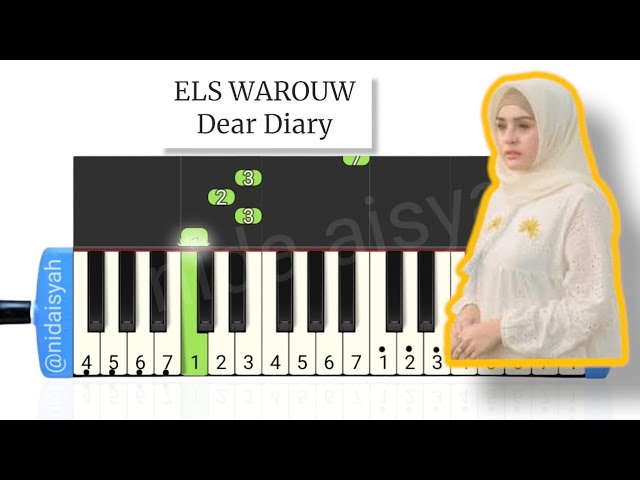 Not Angka Pianika Lagu Dear Diary Els Warouw (Ku Ingin Bercerita) NOT ANGKA PIANIKA DEAR DIARY | TUTORIAL MUDAH MAIN PIANIKA LAGU DEAR DIARY ELS WAROUW - YouTube