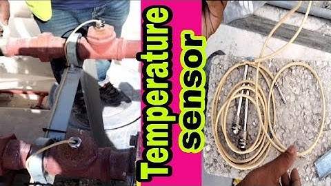 Temperature sensor  institutions for (AHU).BMS system