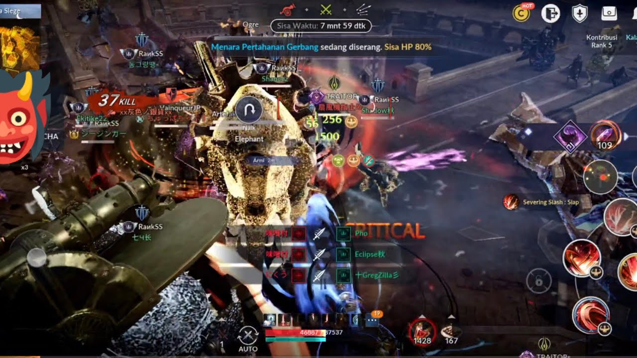 SERAPH | NOX in ACTION - Demon Mode ON - Black Desert Mobile | SEPAPHIM