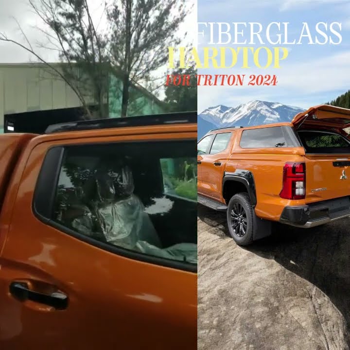 COMPOSITE HARDTOP CANOPY FOR MITSUBISHI TRITON 2024 - VKTOP4X4