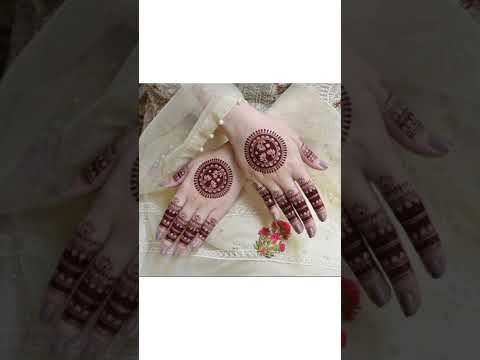 Circle round mehndi