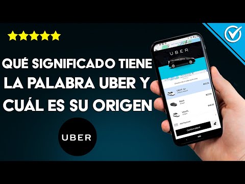 ¿Qué significado tiene la palabra UBER y cuál es su origen?