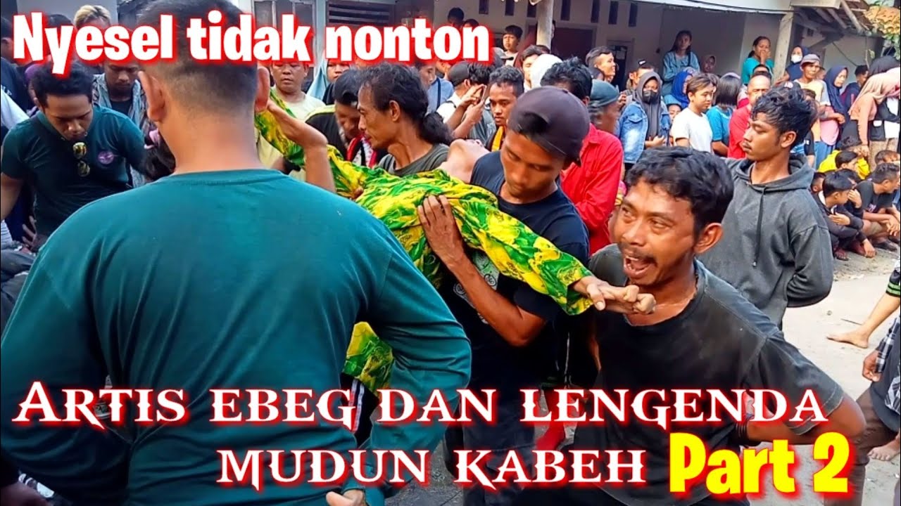 Misteri seni kuda kepang Wahyu aji eyang Sawung galing live cigeblug Randegan wangon