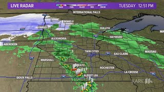 LIVE RADAR: Showers and storms move in Net Worth