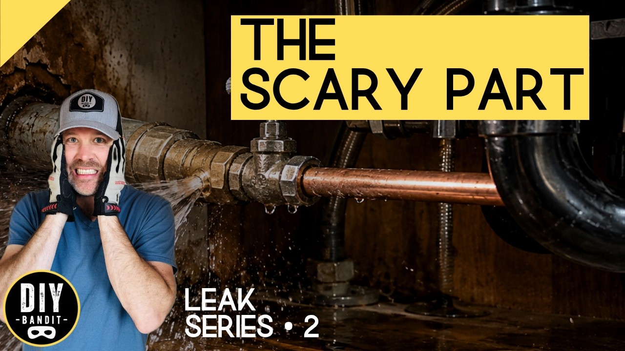 Turning the Water Back On Was the Scary Part | Kitchen Leak Disaster, Part 2