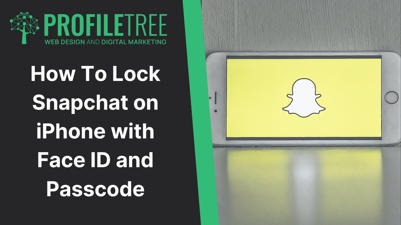 How To Lock Snapchat On Iphone With Face Id And Passcode | Snapchat |  Social Media Marketing - Youtube