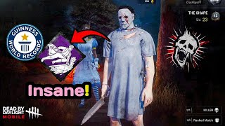 Making Myers Broken With Superior Anatomy And Doing A World Record?! | Dbd Mobile