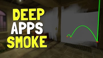 Mirage Deep B Apartments Smoke (CS:GO)