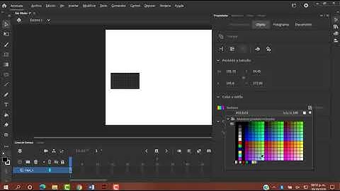 Informática Animate, semana 43: Interpolación de forma con texto.