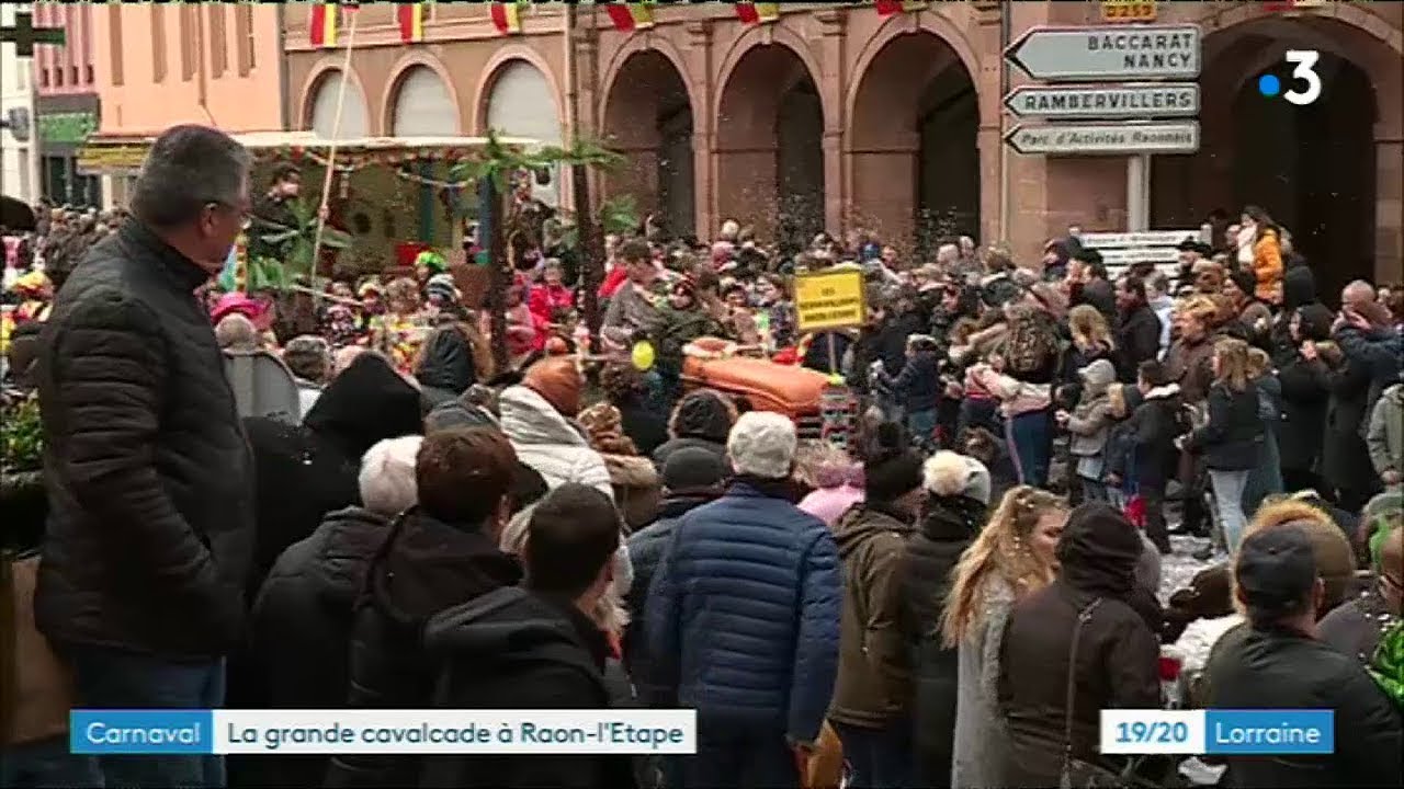 La grande cavalcade du carnaval de Raon l'Étape