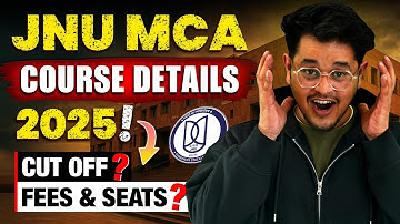 💥JNU MCA 2025: Cut off Fees, and Placements🤩JNU MCA Course Details 2025💥#mca #cuetpg #jnu #viral