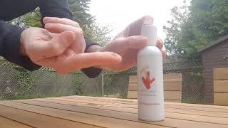 طريقة وضع العلاج How to apply Vt.treatment lotion