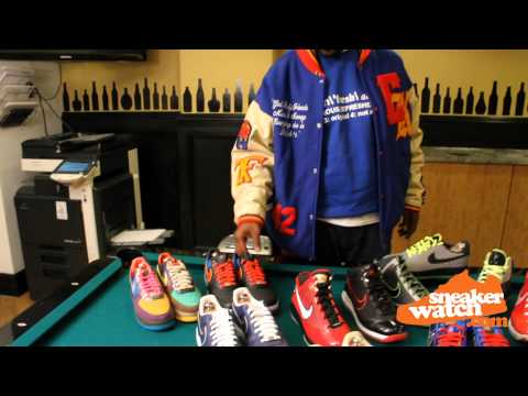 DJ Clark Kent Breaks Down Some Of His Prized Sneakers