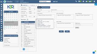 How Syllabus is managed using School Management System
