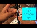 How to use - Hidden Mini Spy Pen Camera 1080P HD Recording (with 32 GB Memory Card)