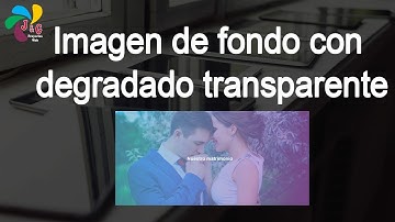 Imagen de Fondo con degradado transparente