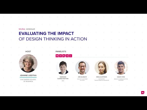 MURAL WEBINAR: EVALUATING THE IMPACT OF DESIGN THINKING IN ACTION