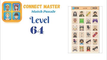 Connect Master Level 64 | Match Puzzle | Visual Logic Puzzle Gameplay 🧠✨