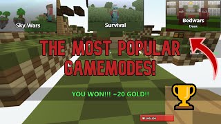 i BEAT the most POPULAR GAMEMODES IN BLOXD || bloxd.io