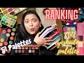 RANKING ALL MY EYESHADOW PALETTES OF 2021 | SMITHY SONY