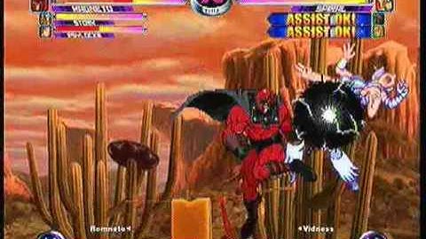 MvC2 Online (360): Brett (MSP) vs Vidness (BH/Spir/Cap) 1 .:12.03.09:.