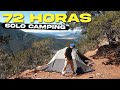 72 horas sobreviviendo buscando una cueva de cuarzo  solo camping cueva