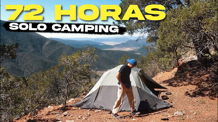 72 HORAS sobreviviendo BUSCANDO una CUEVA de CUARZO - (SOLO CAMPING CUEVA)