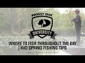 Where To Fish Throughout the Day | KVD Spring Fishing Tips