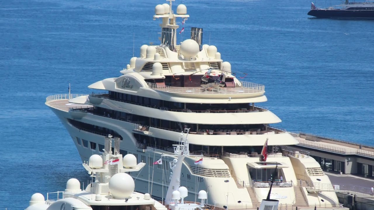 Что внутри суперъяхты-миллиардера Dilbar?