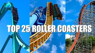 Top 25 Roller Coasters In The World (2020)