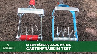 Sternfräse / Rollkultivator / Gartenfräse im Test | Das Multifunktionstool für den Garten!