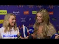 Delta dazzles at Eurovision; Australia through to grand final | 9 News Australia