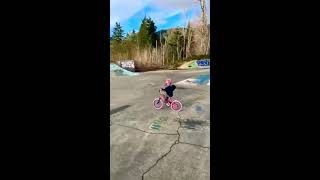 Presley Smith Riding at the Skatepark