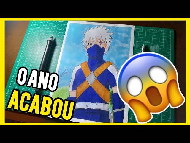 COMO DESENHAR O KAKASHI ANBU (Naruto Shippuden) - Gilmar Marcel 