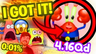 I pulled the RAREST GOOBER in SPONGEBOB SIMULATOR ON ROBLOX!?!? 😱