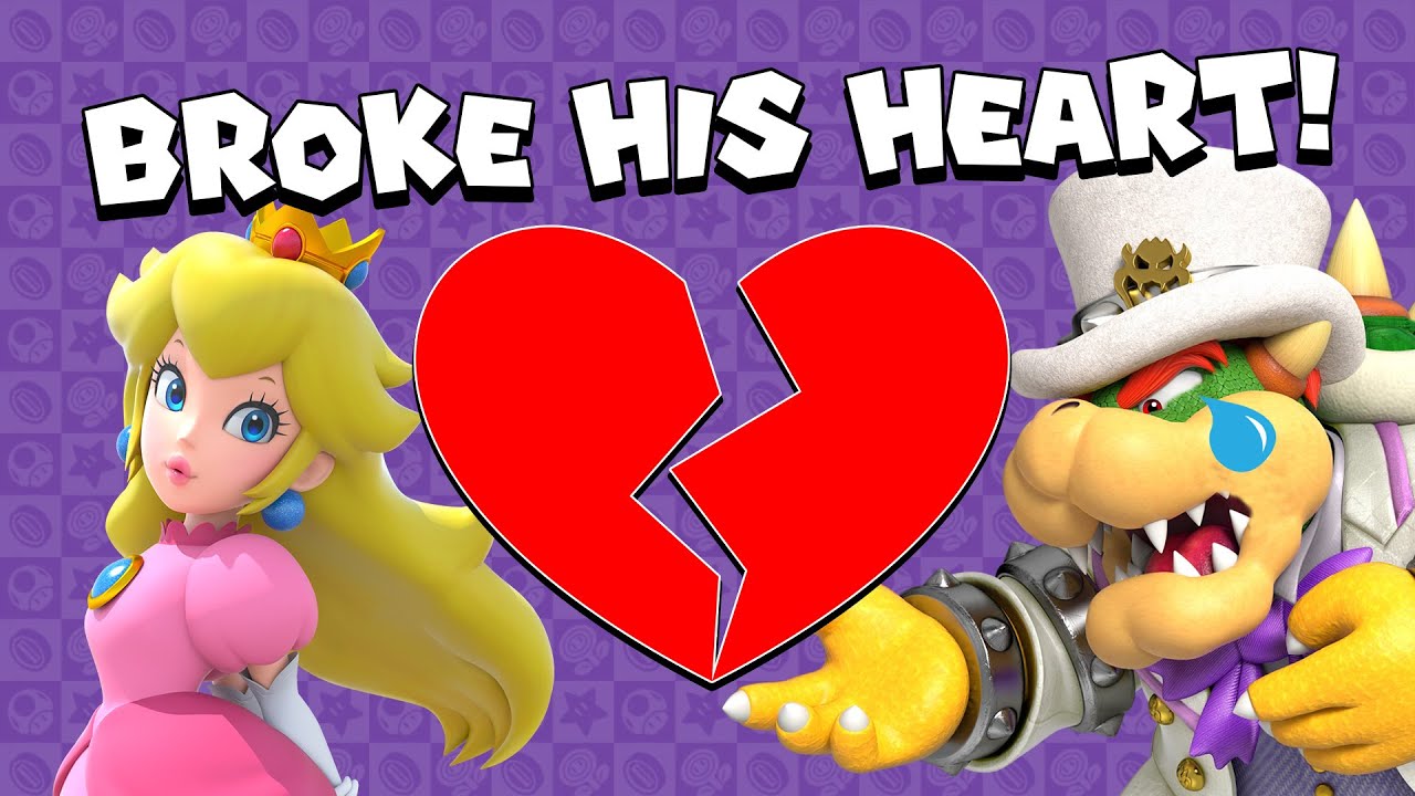 The complicated love triangle between Mario, Bowser, and Princess