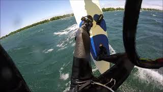 Board comparison 2017 RRD Wave cult V6 82 VS 1994 old school Hi-per tech 75 liter gorge board