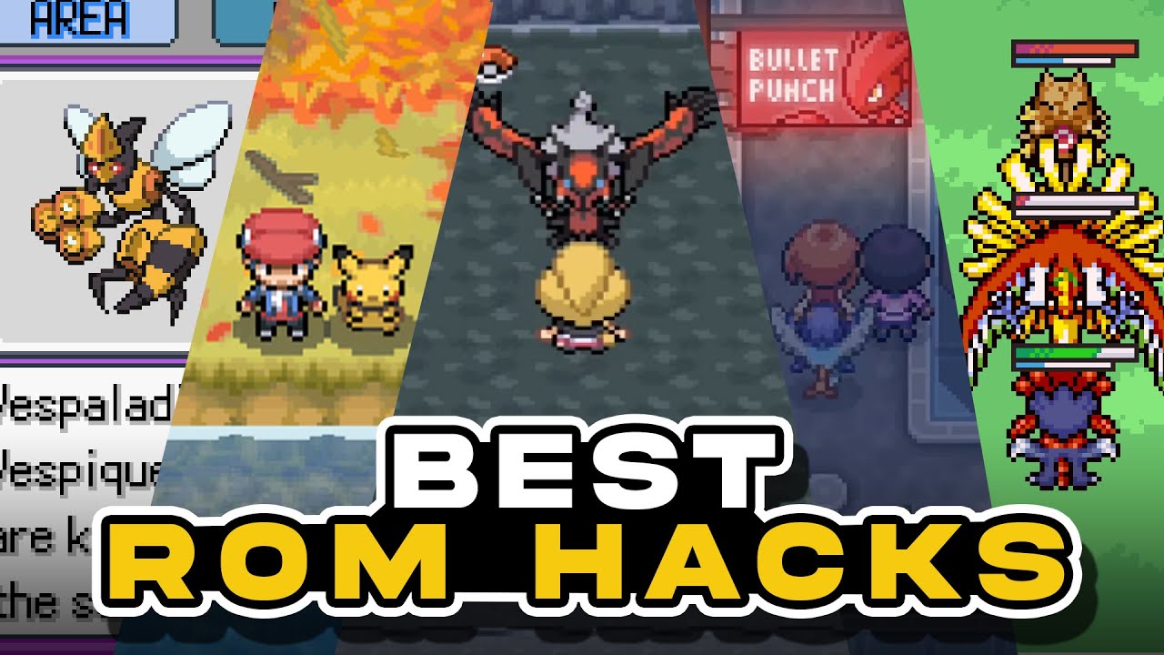 Pokemon ROM Hacks (The Best and Most Downloaded in 2023)