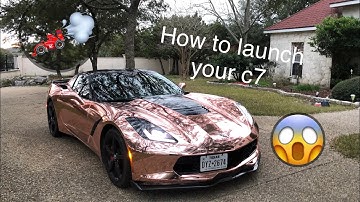 HOW TO USE LAUNCH CONTROL ON C7 CORVETTE