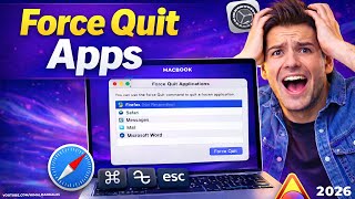 How to Force Quit Apps on Mac | Mac App Not Responding Fix (2026)