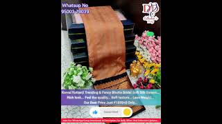 #ddcollectionstrichy | #Korvai #Kottanji #Trending #Fancy #Bhutta #Bridal #Soft #Silk #Saree 17Jun24 screenshot 4