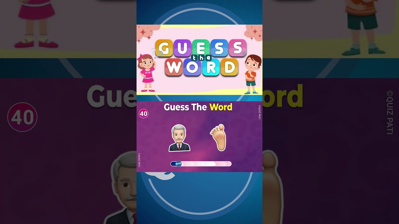 Guess the WORD by Emojis? 🤔 Emoji Quiz - 39