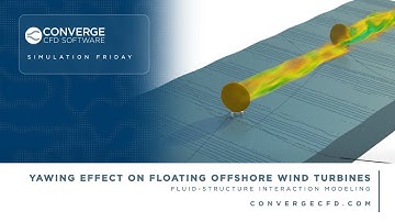Simulating the Effect of Yaw on Floating Offshore Wind Turbines