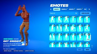 ALL FORTNITE ICON SERIES & TIKTOK EMOTES