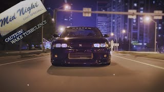 MIDNIGHT RUN | R33 GTR by GORZ | PURE RB26 SOUND NO MUSIC driving