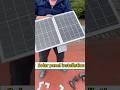 Our solar panels can be quickly installed on cameras to provide continuous power supply #solarpanel