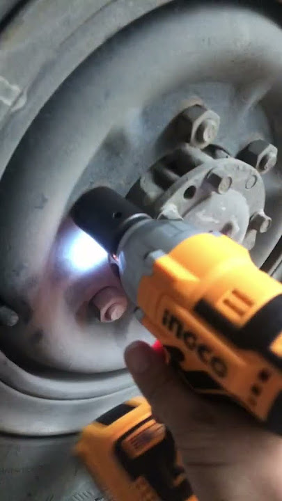 Strength of Ingco Impact Wrench! 😳
