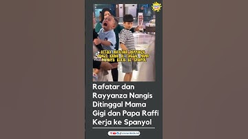 Rafatar aja sampe nangis, mama Gigi juga nangis di pesawat 🥺🥺 #visionkids #visionkidsindonesia