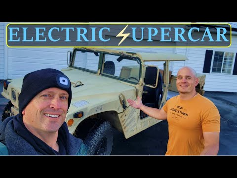 End of a Journey – Electric HMMWV Charging