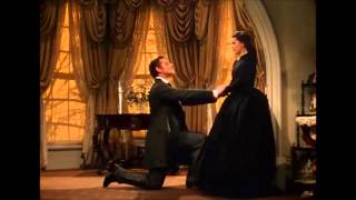 Gone with the wind. Rhett Butler &amp; Scarlett O&#39;Hara
